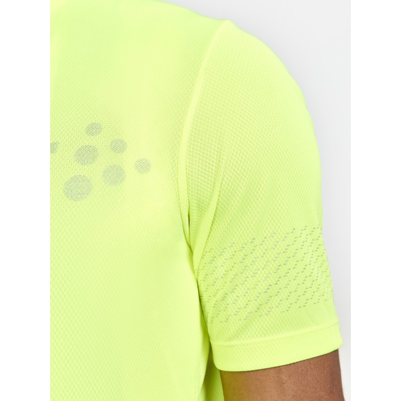 CRAFT MOŠKA KOLESARSKA MAJICA S KRATKIMI ROKAVI CORE ENDUR LUMEN JERSEY  RUMENA FLUMINO