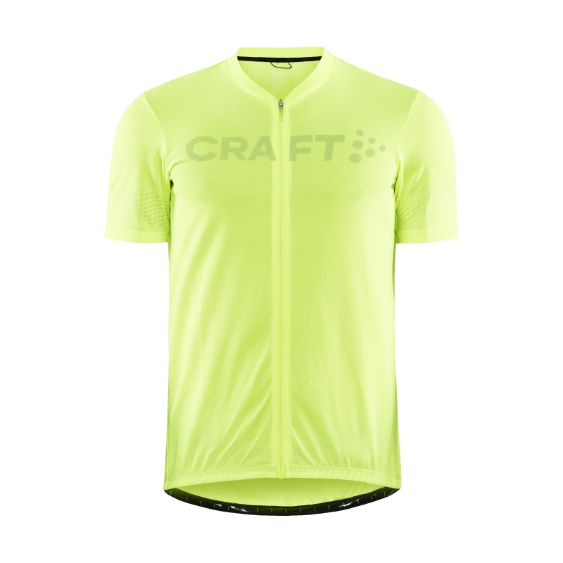 CRAFT MOŠKA KOLESARSKA MAJICA S KRATKIMI ROKAVI CORE ENDUR LUMEN JERSEY  RUMENA FLUMINO