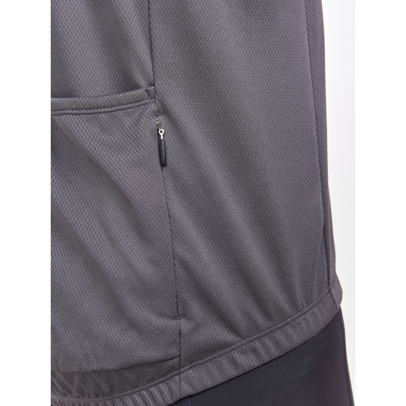 CRAFT MOŠKA KOLESARSKA MAJICA S KRATKIMI ROKAVI CORE ENDUR LOGO JERSEY GRANITE-AQUAMARINE