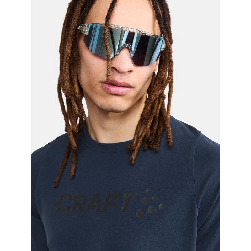 CRAFT MOŠKA MAJICA S KRATKIMI ROKAVI CORE COLLECTIVE BI-BLEND SS TEE TEMNO MODRA BLAZE