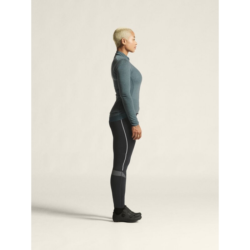 CRAFT ŽENSKA KOLESARSKA 20% MERINO VOLNENA MAJICA Z DOLGIMI ROKAVI CORE BIKE ESSENCE WOOL JERSEY WEATHER