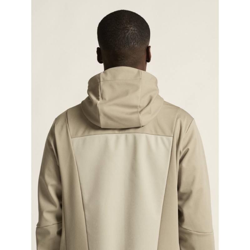 CRAFT MOŠKA PREHODNA VODOODPORNA JAKNA CORE BACKCOUNTRY HOOD JACKET TAUPE/HAY