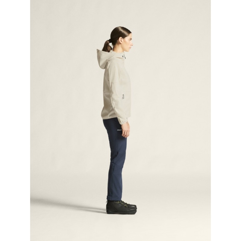 CRAFT ŽENSKA PREHODNA VODOODPORNA JAKNA CORE BACKCOUNTRY HOOD JACKET TOFU