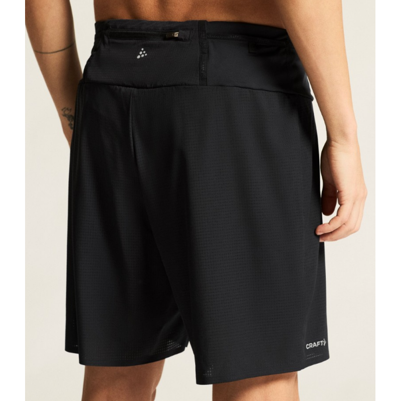 CRAFT MOŠKE KRATKE HLAČE PRO TRAIL SHORTS ČRNA BLACK/BLACK