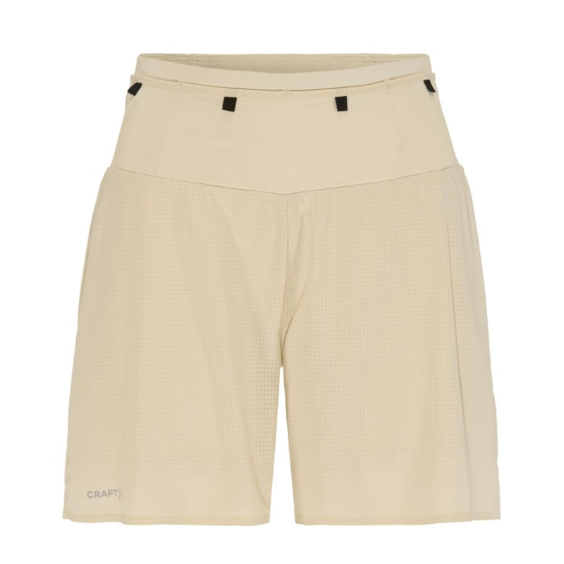 CRAFT ŽENSKE KRATKE HLAČE PRO TRAIL SHORTS BEŽ PLASTER