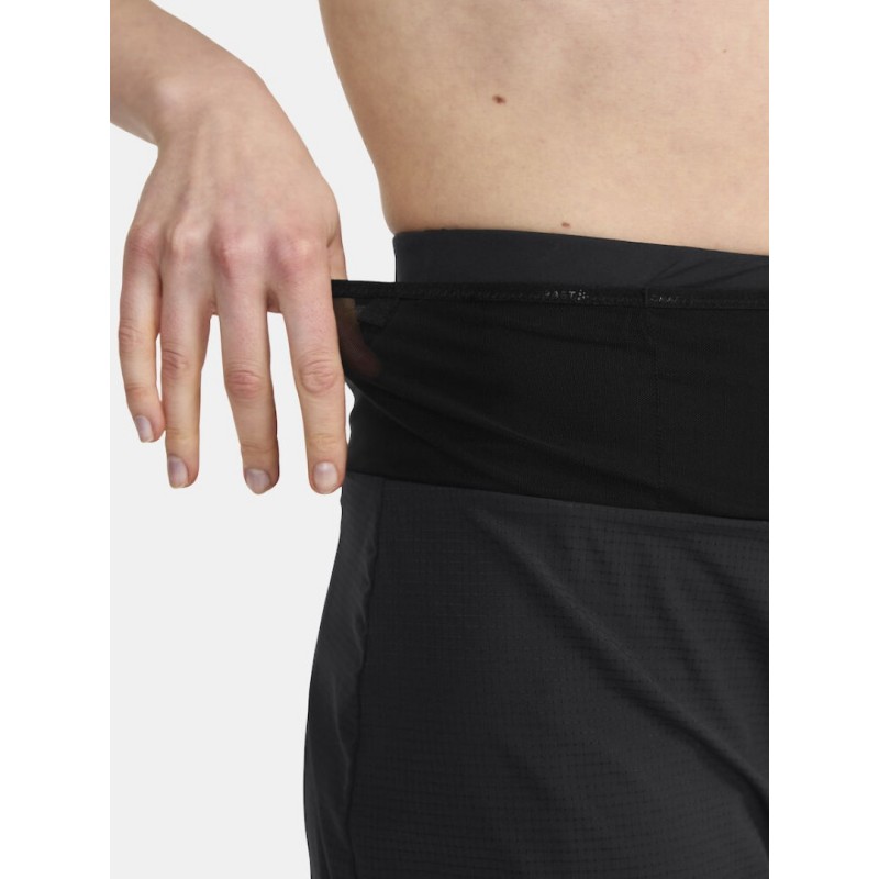 CRAFT ŽENSKE KRATKE TRAIL HLAČE PRO TRAIL SHORTS 2in1 BLACK