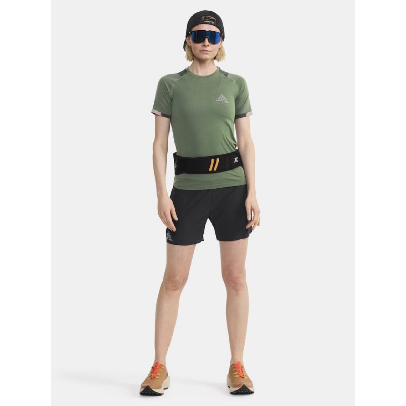 CRAFT ŽENSKE KRATKE TRAIL HLAČE PRO TRAIL SHORTS 2in1 BLACK