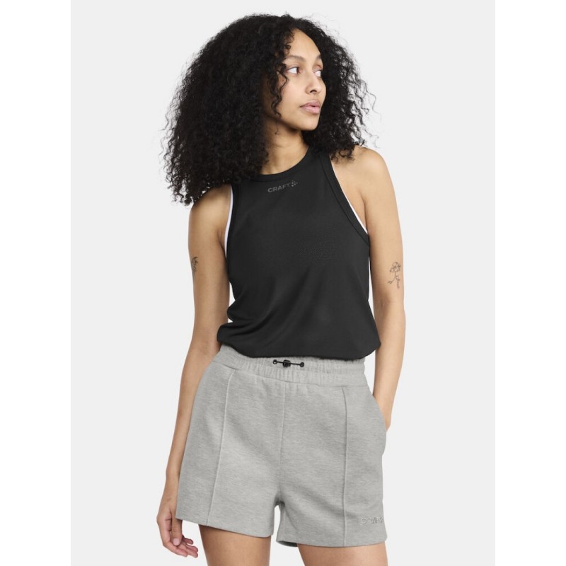 CRAFT ŽENSKA MREŽASTA MAJICA BREZ ROKAVOV CORE ESSENCE MESH SINGLET ČRNA BLACK