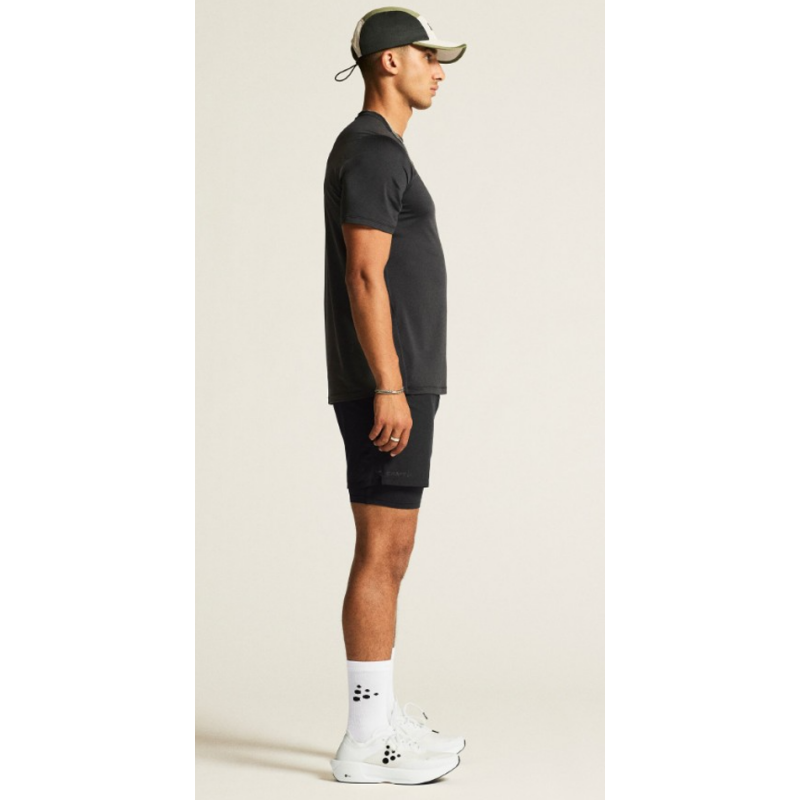 CRAFT MOŠKA MAJICA S KRATKIMI ROKAVI ADV ESSENCE SS TEE 2 TEMNO SIVA GRANITE