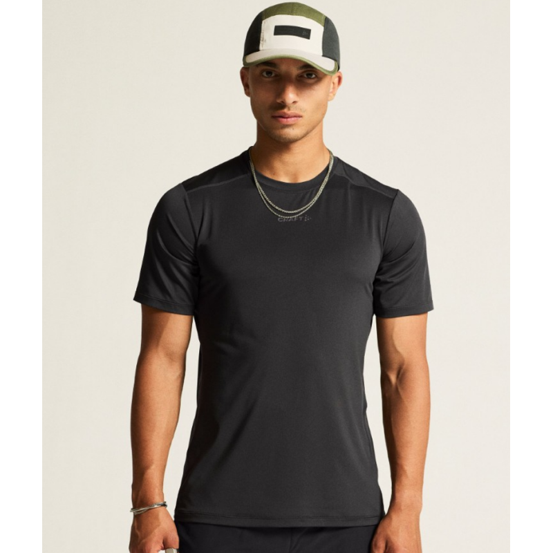 CRAFT MOŠKA MAJICA S KRATKIMI ROKAVI ADV ESSENCE SS TEE 2 TEMNO SIVA GRANITE