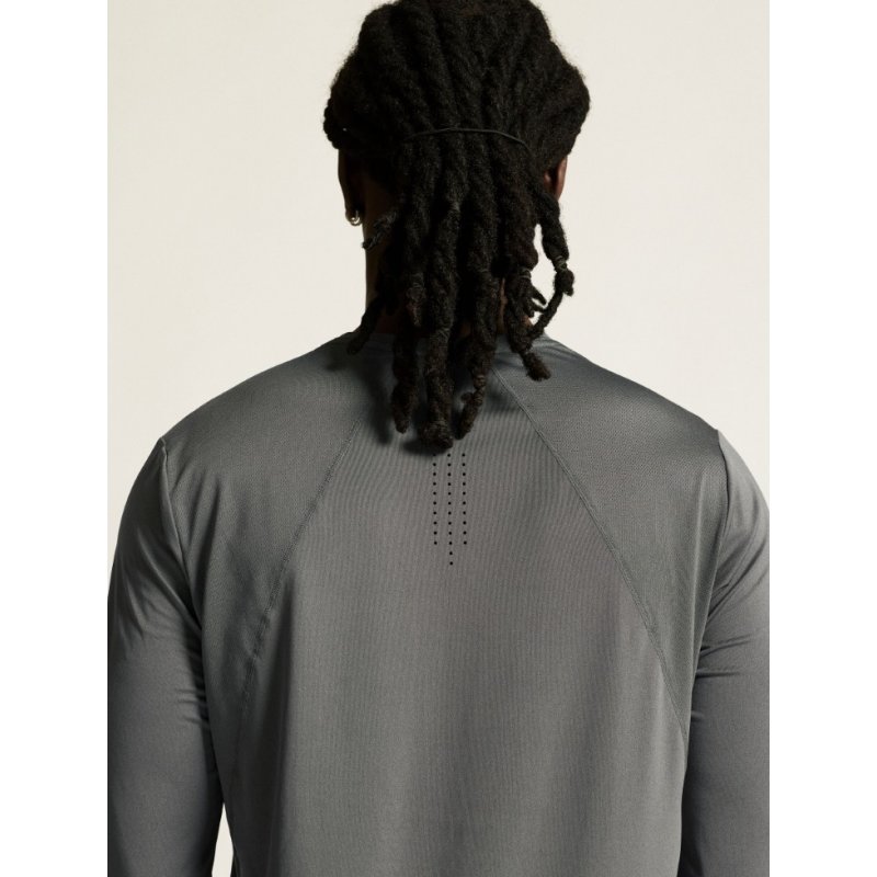CRAFT MOŠKA MAJICA Z DOLGIMI ROKAVI ADV ESSENCE LS TEE 2 TEMNO SIVA GRANITE