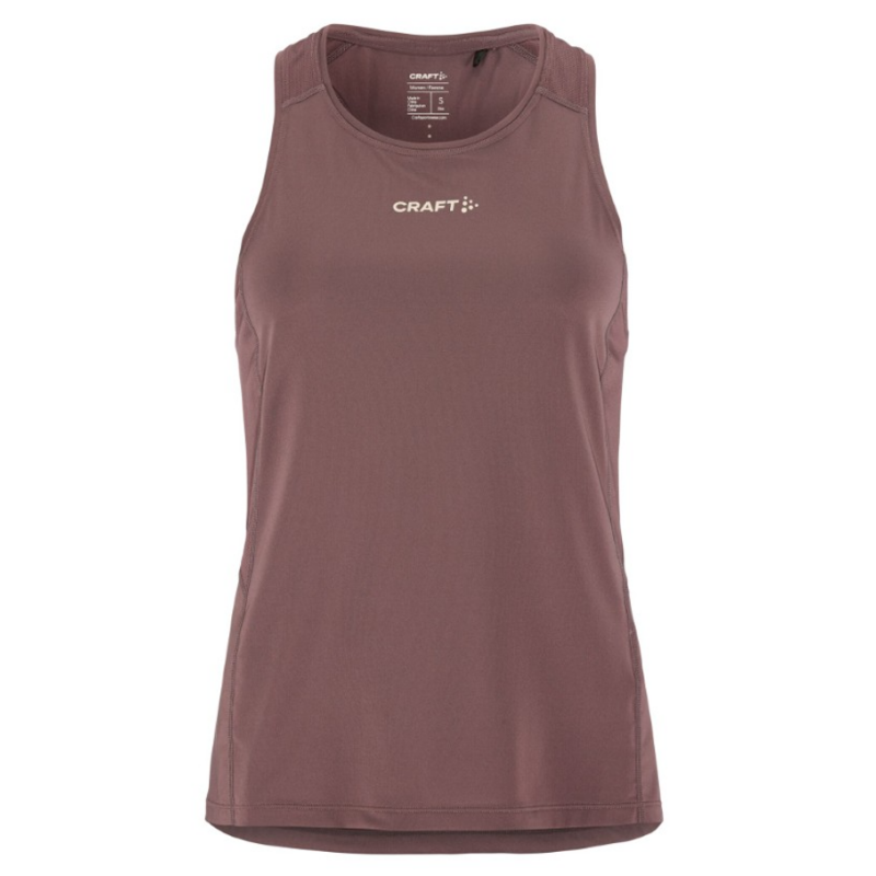 CRAFT ŽENSKA MAJICA BREZ ROKAVOV ADV ESSENCE SINGLET 2 PUDRASTO VIJOLIČNA FLINT