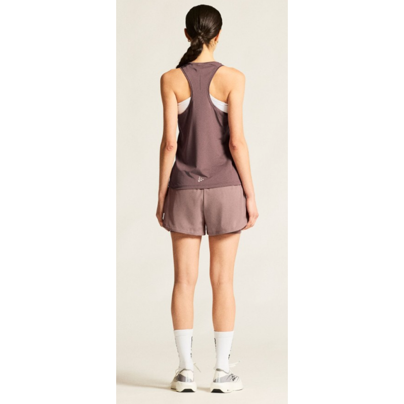 CRAFT ŽENSKA MAJICA BREZ ROKAVOV ADV ESSENCE SINGLET 2 PUDRASTO VIJOLIČNA FLINT