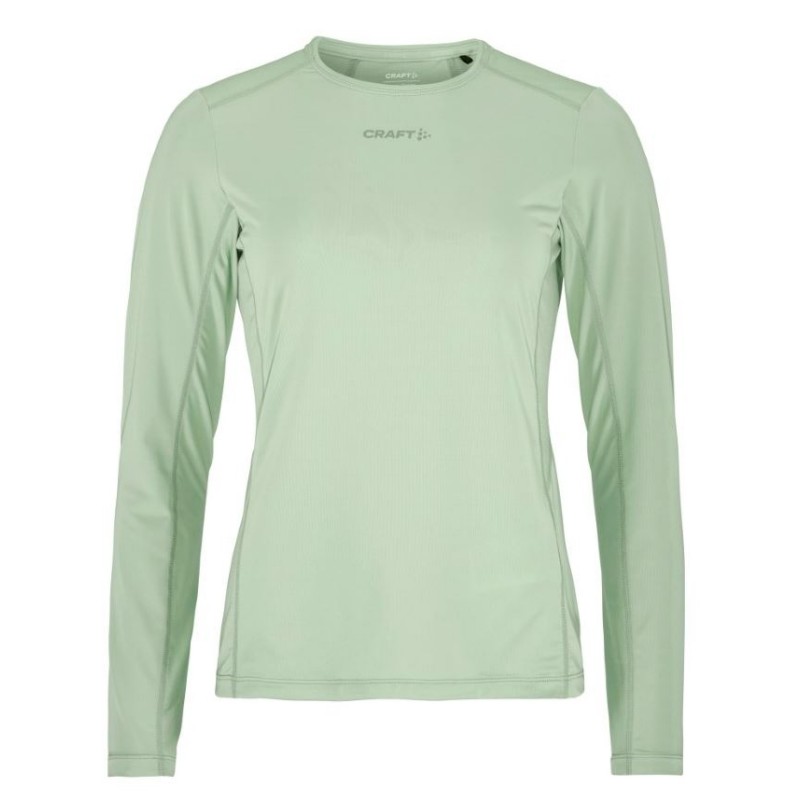CRAFT ŽENSKA MAJICA Z DOLGIMI ROKAVI ADV ESSENCE LS TEE 2 SVETLO ZELENA GLACIAL