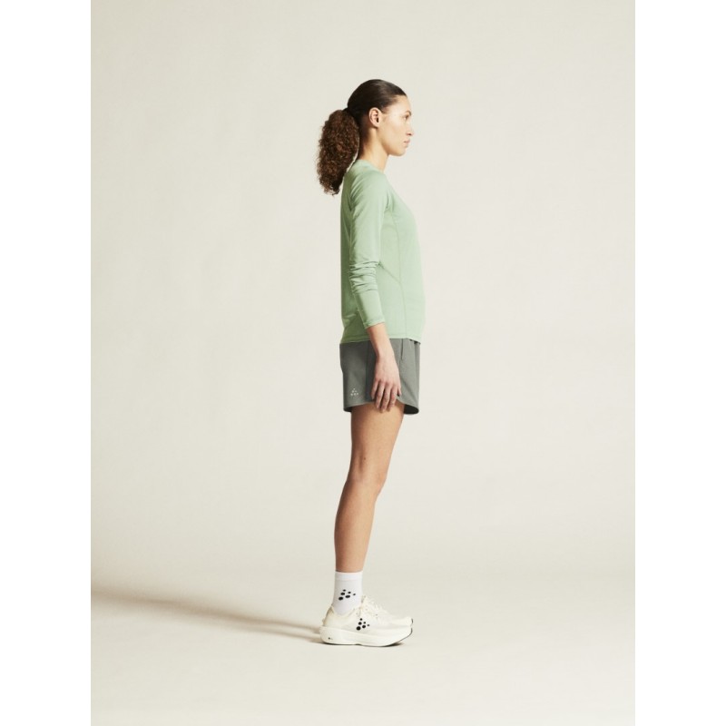 CRAFT ŽENSKA MAJICA Z DOLGIMI ROKAVI ADV ESSENCE LS TEE 2 SVETLO ZELENA GLACIAL