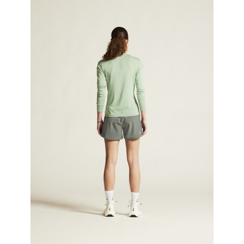 CRAFT ŽENSKA MAJICA Z DOLGIMI ROKAVI ADV ESSENCE LS TEE 2 SVETLO ZELENA GLACIAL