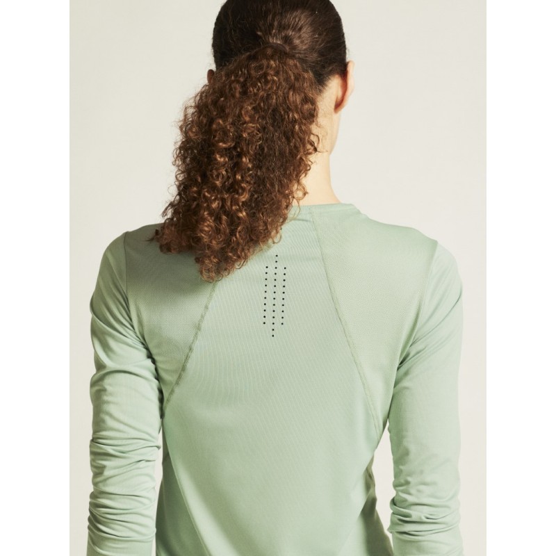 CRAFT ŽENSKA MAJICA Z DOLGIMI ROKAVI ADV ESSENCE LS TEE 2 SVETLO ZELENA GLACIAL