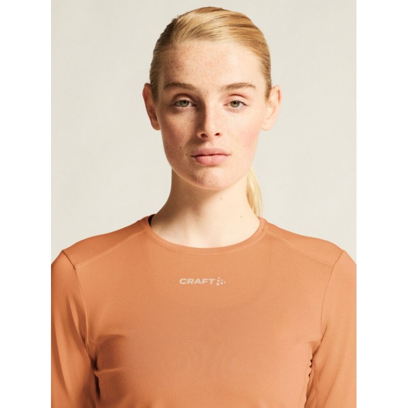 CRAFT ŽENSKA MAJICA Z DOLGIMI ROKAVI ADV ESSENCE LS TEE 2 MARELIČNA APRICOT