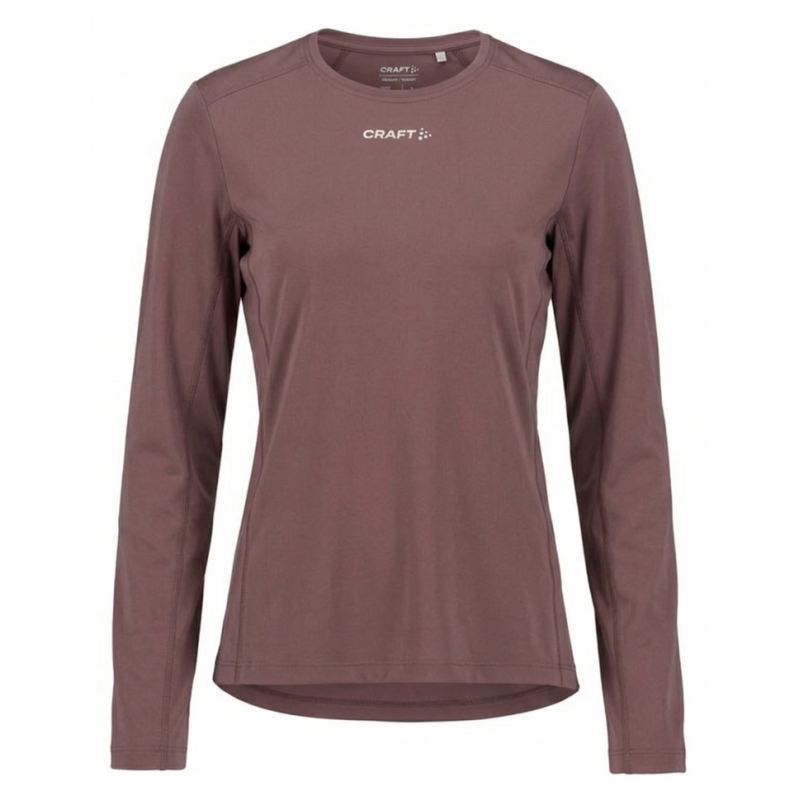 CRAFT ŽENSKA MAJICA Z DOLGIMI ROKAVI ADV ESSENCE LS TEE 2 PUDRASTO VIJOLIČNA FLINT
