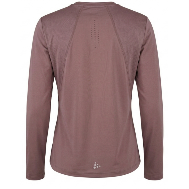 CRAFT ŽENSKA MAJICA Z DOLGIMI ROKAVI ADV ESSENCE LS TEE 2 PUDRASTO VIJOLIČNA FLINT
