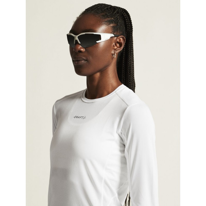 CRAFT ŽENSKA MAJICA Z DOLGIMI ROKAVI ADV ESSENCE LS TEE 2 BELA WHITE