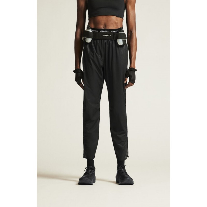 CRAFT ŽENSKE 100% VODOODPORNE TANKE DOLGE HLAČE PRO HYDRO LIGHTWEIGHT PANTS BLACK