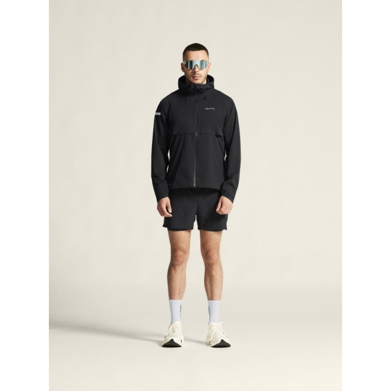 CRAFT MOŠKA VODOODPORNA TEKAŠKA JAKNA/VETROVKA PRO HYDRO JACKET 3 BLACK