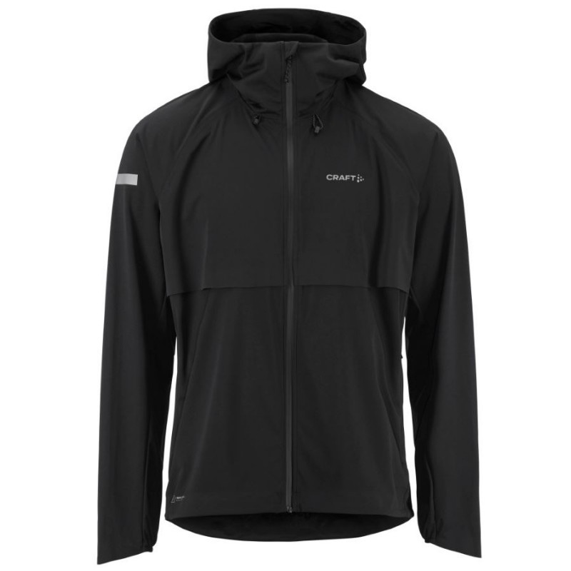 CRAFT MOŠKA VODOODPORNA TEKAŠKA JAKNA/VETROVKA PRO HYDRO JACKET 3 BLACK