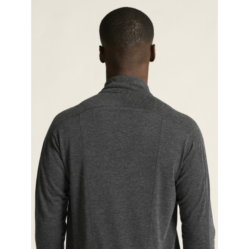 CRAFT MOŠKA 20% MERINO VOLNENA PULI MAJICA Z DOLGIMI ROKAVI ADV SUBZ WOOL TEE BLACK MELANGE