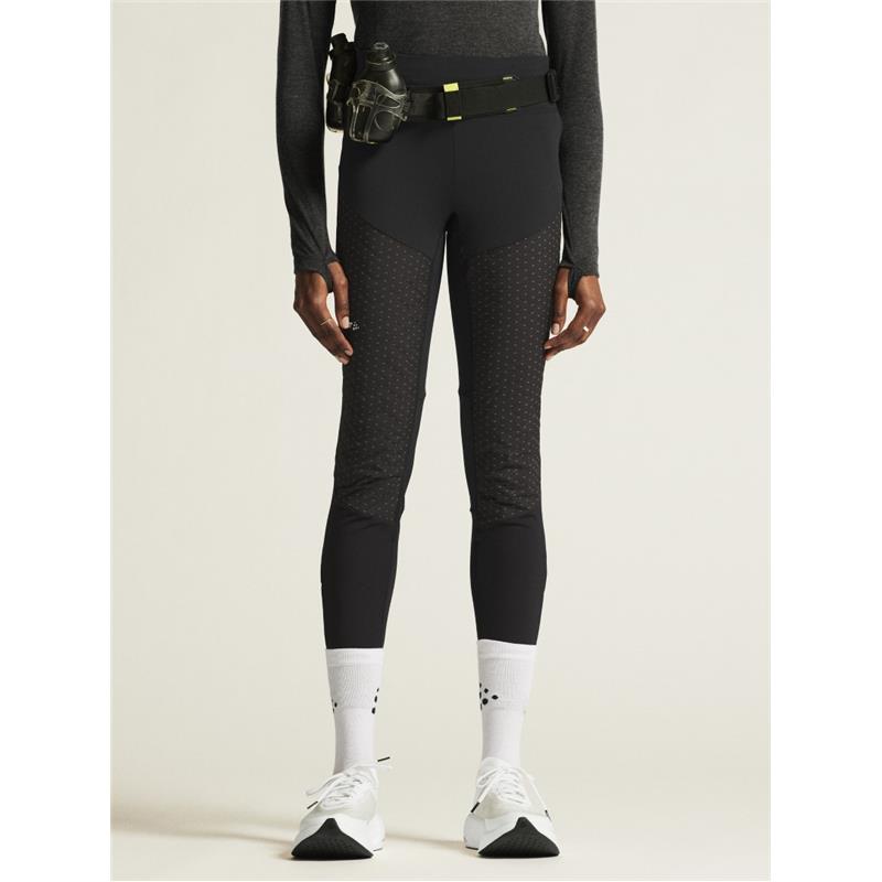 CRAFT ŽENSKE ZIMSKE DOLGE ODSEVNE PAJKICE Z IZOLACIJSKIM OBLAZINJENJEM ADV SUBZ LUMEN PADDED TIGHTS 4 BLACK