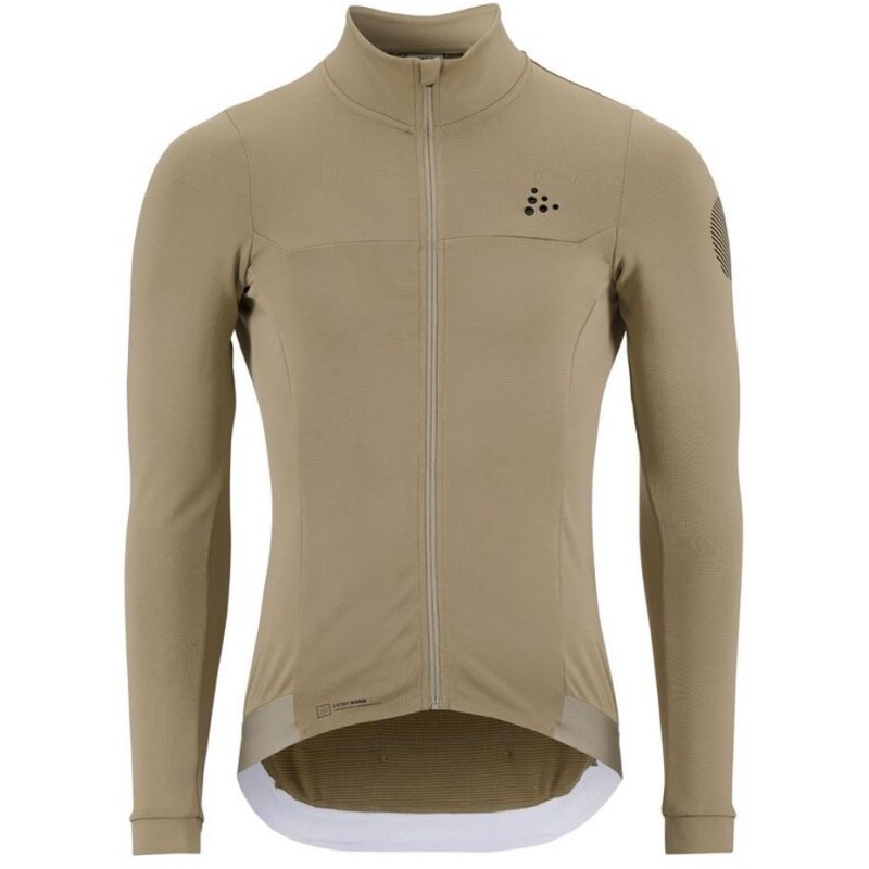 CRAFT MOŠKA KOLESARSKA MAJICA Z DOLGIMI ROKAVI ADV BIKE SUBZ LS JERSEY TAUPE