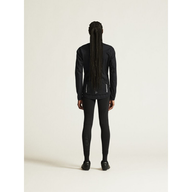 CRAFT ŽENSKA TOPLA VODOODPORNA KOLESARSKA JAKNA BIKE SUBZ JACKET 2 BLACK