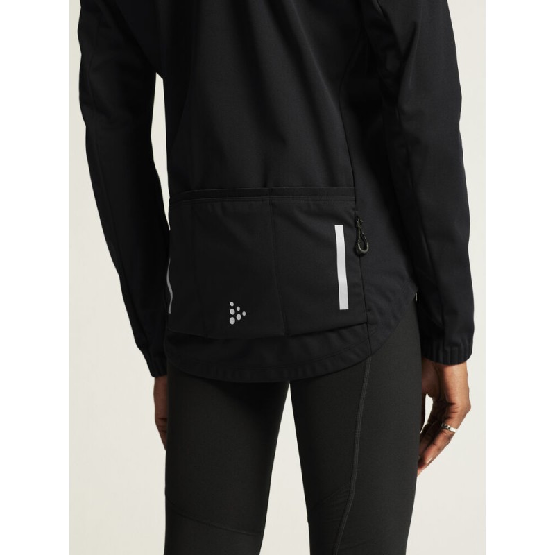 CRAFT ŽENSKA TOPLA VODOODPORNA KOLESARSKA JAKNA BIKE SUBZ JACKET 2 BLACK