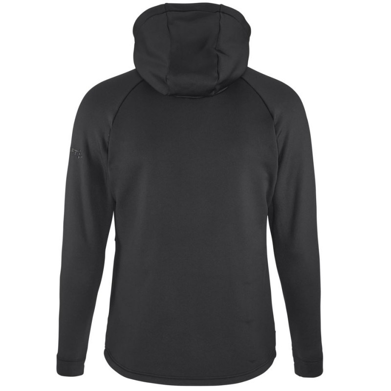 CRAFT MOŠKA DEBELEJŠA TEHNIČNA  FLIS JOPICA S KAPUCO ADV EXPLORE POWER FLEECE HOOD JKT BLACK
