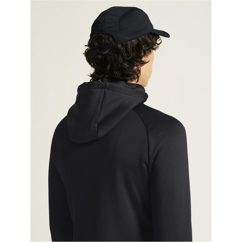 CRAFT MOŠKA DEBELEJŠA TEHNIČNA  FLIS JOPICA S KAPUCO ADV EXPLORE POWER FLEECE HOOD JKT BLACK