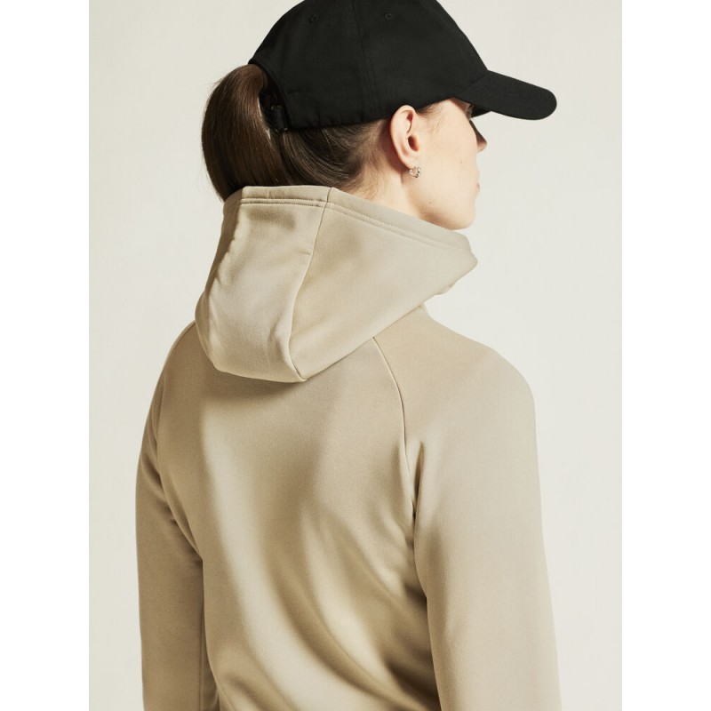 CRAFT ŽENSKA DEBELEJŠA TEHNIČNA FLIS JOPICA S KAPUCO ADV EXPLORE POWER FLEECE HOOD JKT HAY