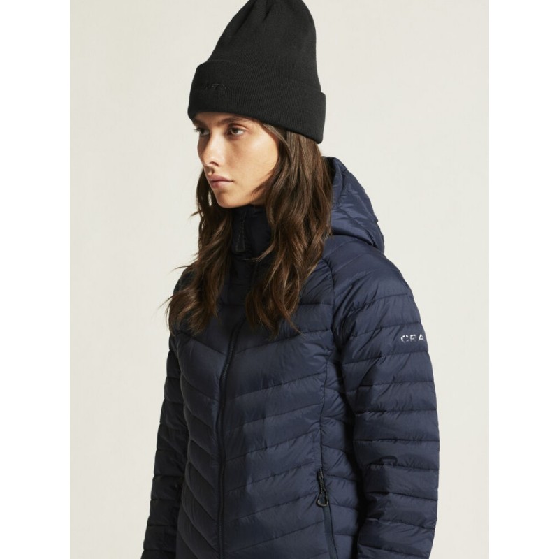 CRAFT ŽENSKA LAHKA PUHOVKA IZ PRAVEGA PUHA ADV EXPLORE LIGHT DOWN JACKET TEMNO MODRA BLAZE