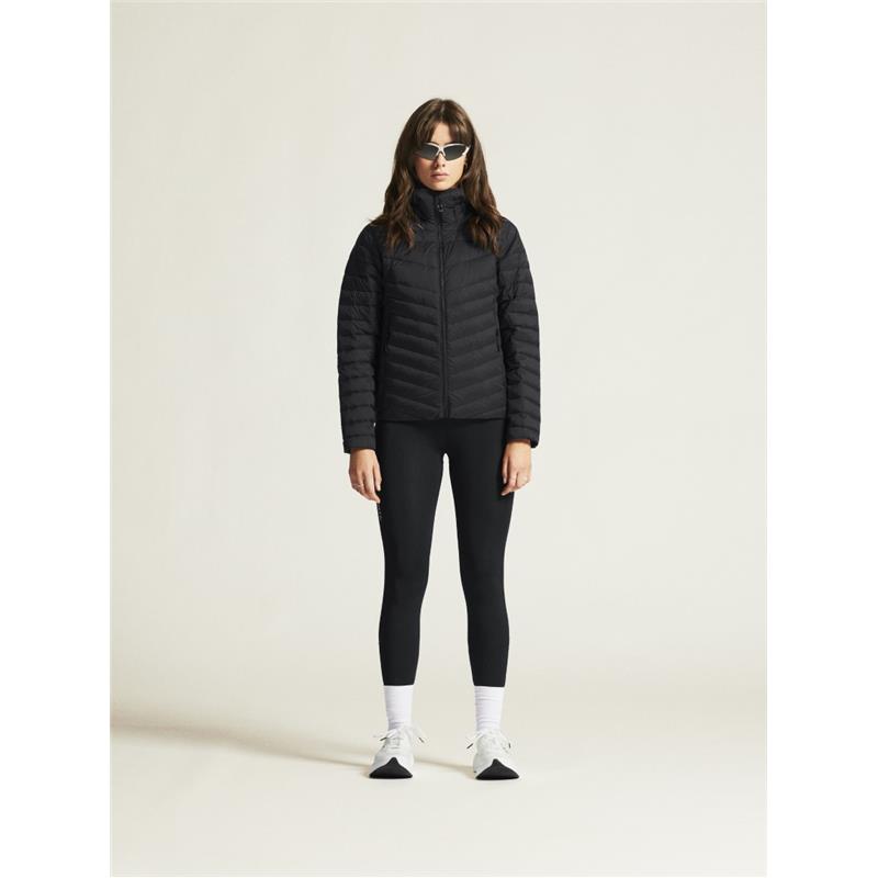 CRAFT ŽENSKA LAHKA PUHOVKA IZ PRAVEGA PUHA ADV EXPLORE LIGHT DOWN JACKET BLACK