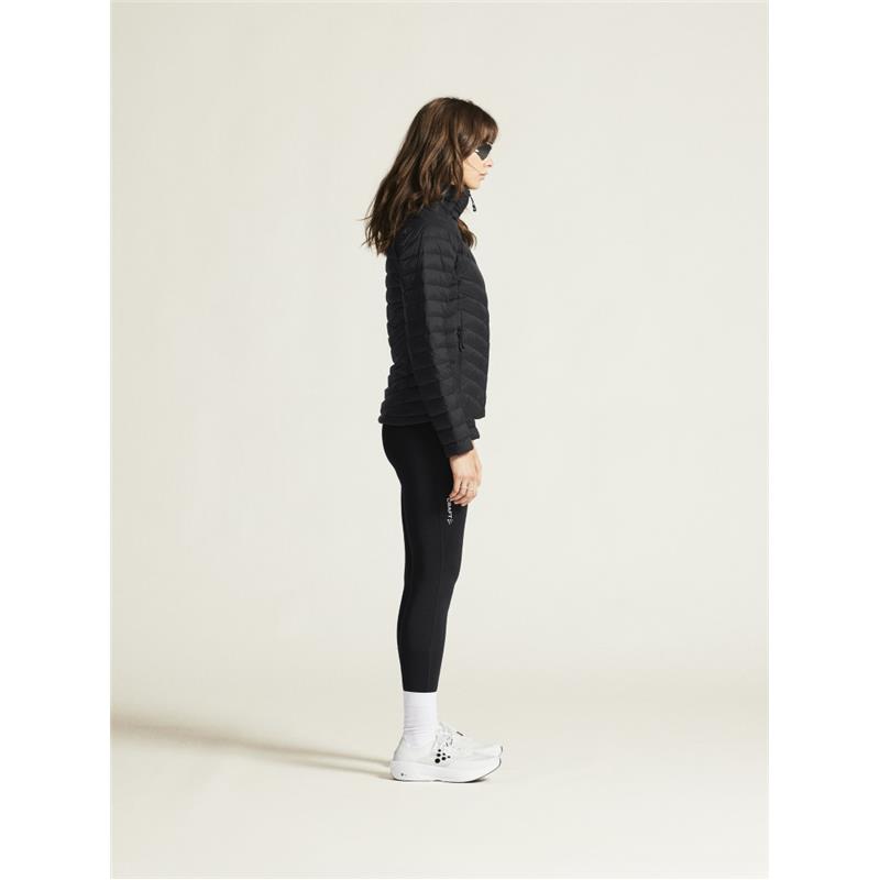 CRAFT ŽENSKA LAHKA PUHOVKA IZ PRAVEGA PUHA ADV EXPLORE LIGHT DOWN JACKET BLACK