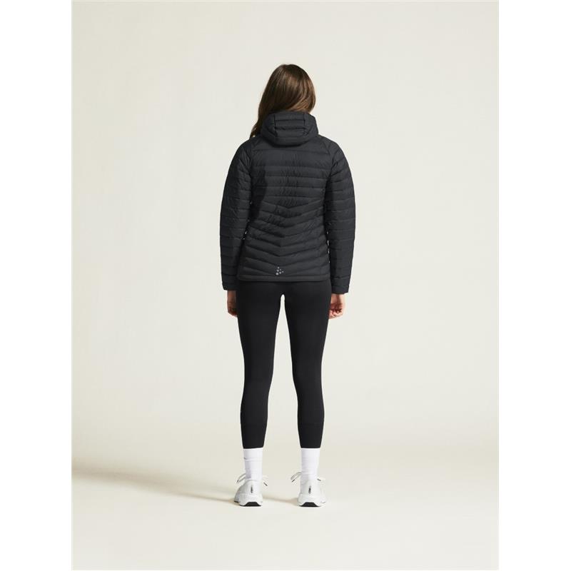 CRAFT ŽENSKA LAHKA PUHOVKA IZ PRAVEGA PUHA ADV EXPLORE LIGHT DOWN JACKET BLACK