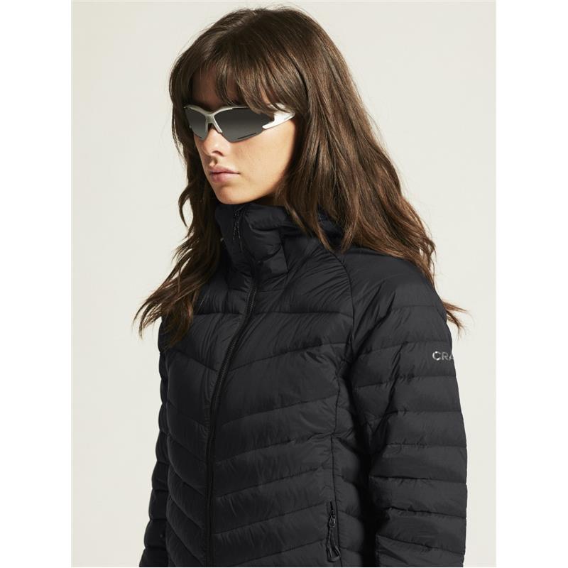 CRAFT ŽENSKA LAHKA PUHOVKA IZ PRAVEGA PUHA ADV EXPLORE LIGHT DOWN JACKET BLACK