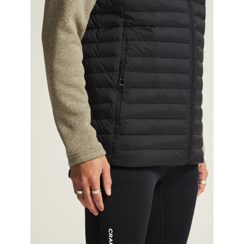 CRAFT MOŠKI LAHEK BREZROKAVNIK IZ PRAVEGA PUHA ADV EXPLORE LIGHT DOWN VEST BLACK
