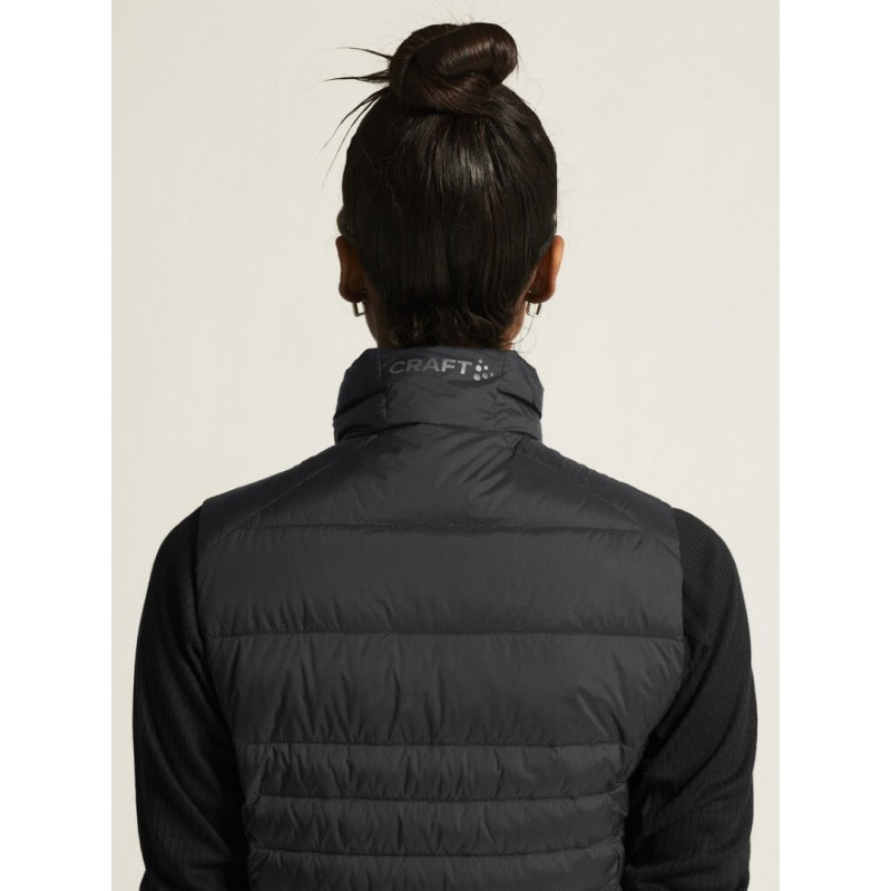 CRAFT ŽENSKI LAHEK BREZROKAVNIK IZ PRAVEGA PUHA ADV EXPLORE LIGHT DOWN VEST BLACK
