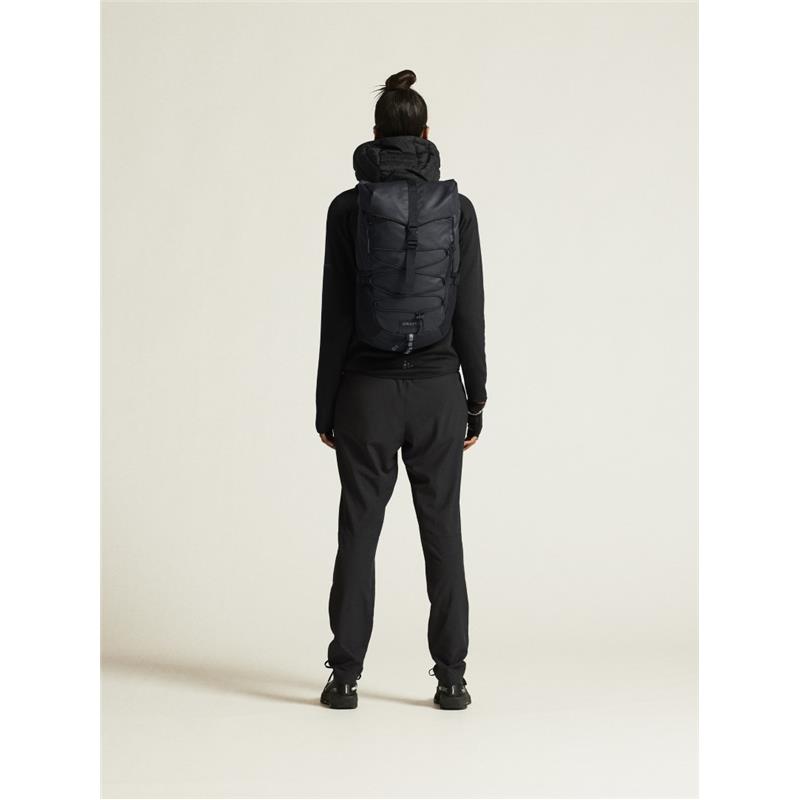 CRAFT ŽENSKA JAKNA S PRAVIM PUHOM ADV EXPLORE LIGHT DOWN HYBRID JACKET BLACK