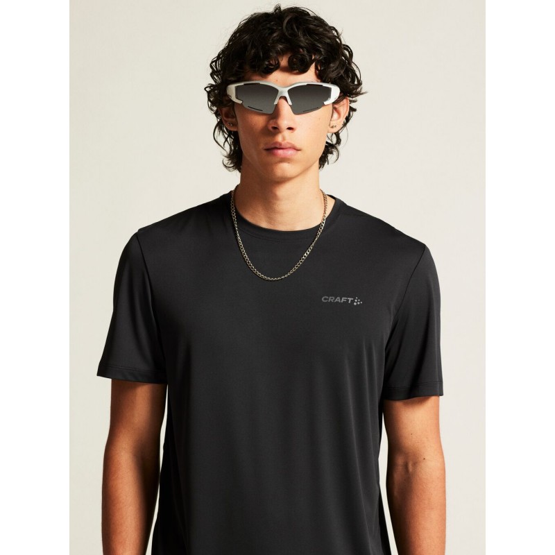 CRAFT MOŠKA MAJICA S KRATKIMI ROKAVI CORE ESSENCE SS TEE 2  ČRNA BLACK