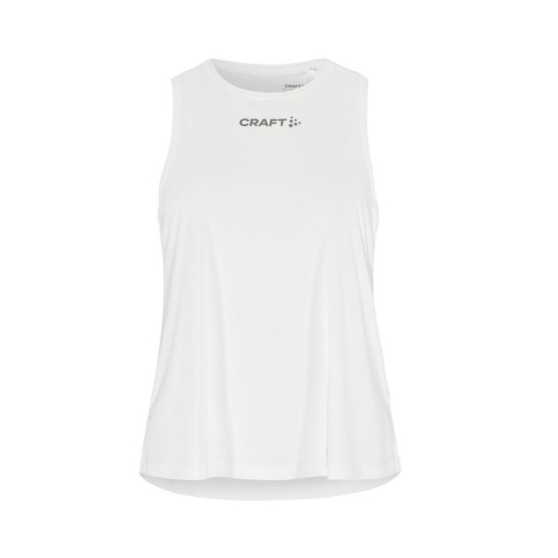 CRAFT ŽENSKA MAJICA BREZ ROKAVOV CORE ESSENCE SINGLET 2 BELA WHITE