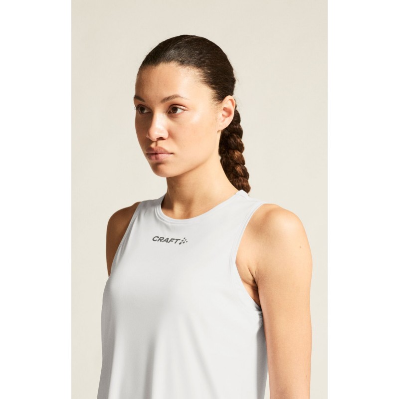 CRAFT ŽENSKA MAJICA BREZ ROKAVOV CORE ESSENCE SINGLET 2 BELA WHITE