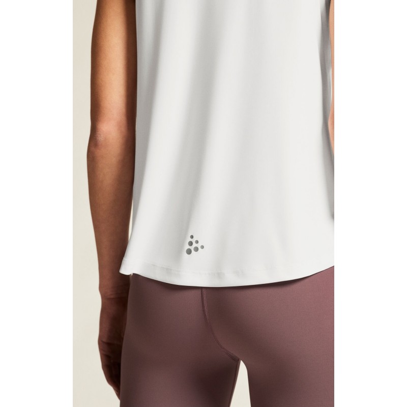 CRAFT ŽENSKA MAJICA BREZ ROKAVOV CORE ESSENCE SINGLET 2 BELA WHITE