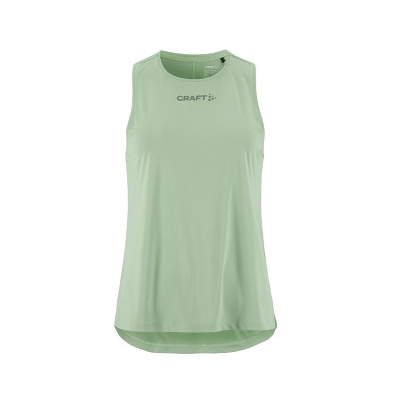 CRAFT ŽENSKA MAJICA BREZ ROKAVOV CORE ESSENCE SINGLET 2 SVETLO ZELENA GLACIAL