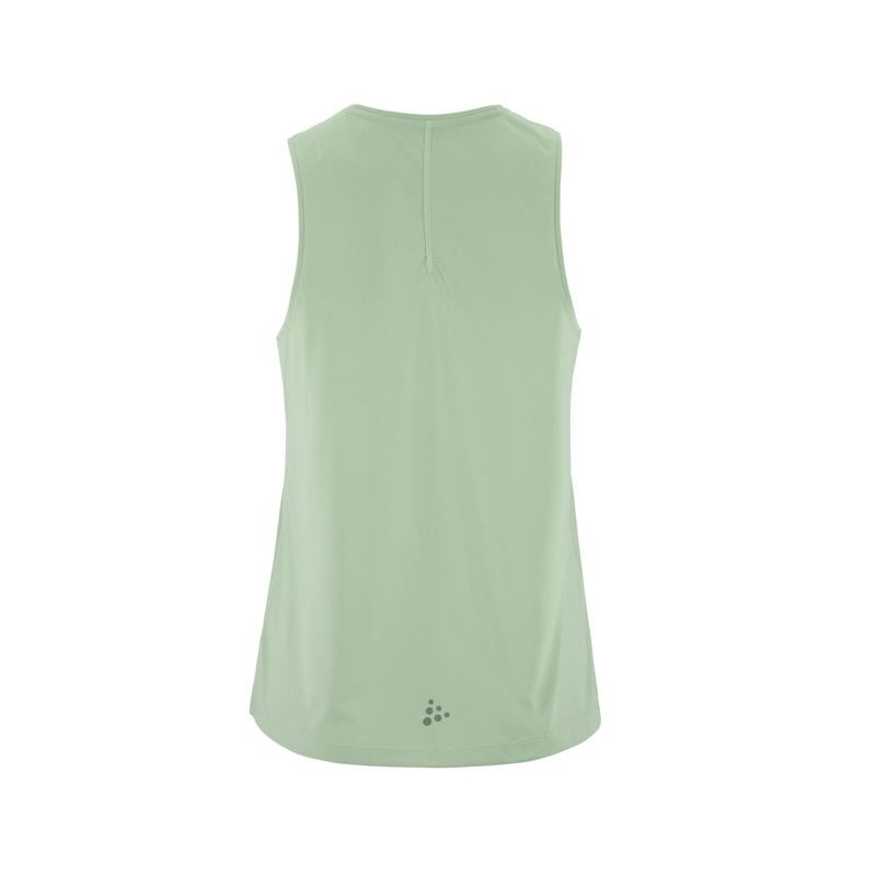 CRAFT ŽENSKA MAJICA BREZ ROKAVOV CORE ESSENCE SINGLET 2 SVETLO ZELENA GLACIAL